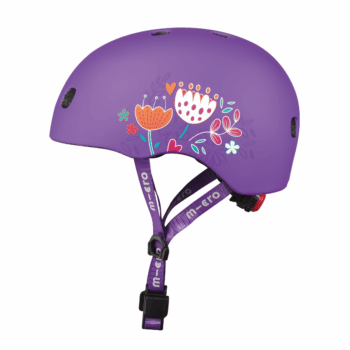 CASCO DELUXE FLORAL TALLA M